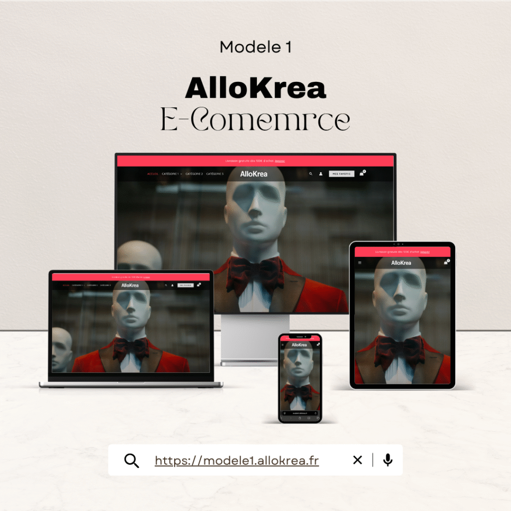 Modele 1 site internet