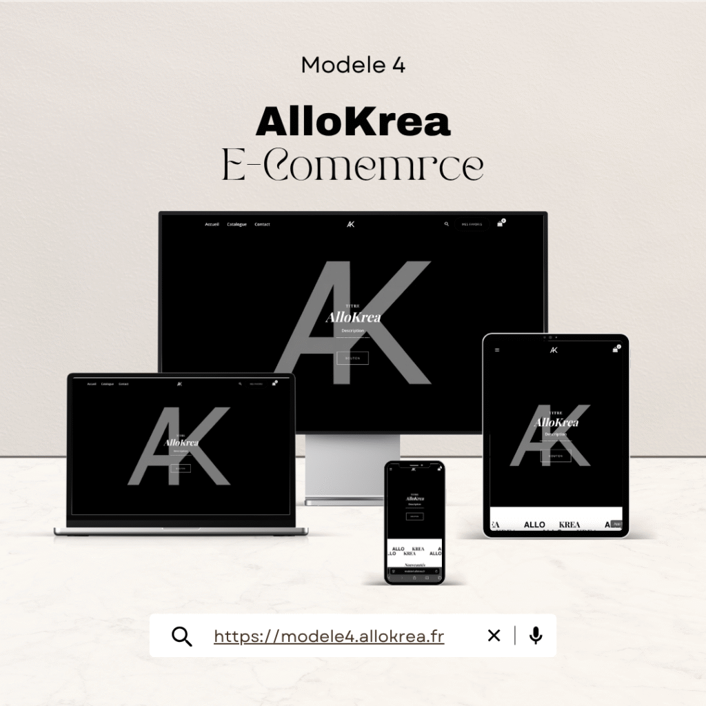 Modele 4 site internet